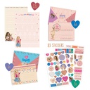 SET PAPEL DE CARTA COSY TOP MODEL