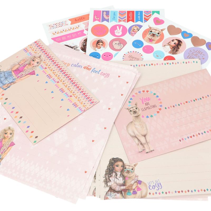SET PAPEL DE CARTA COSY TOP MODEL