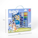 SET PAPELERIA BLUEY COLOREABLE