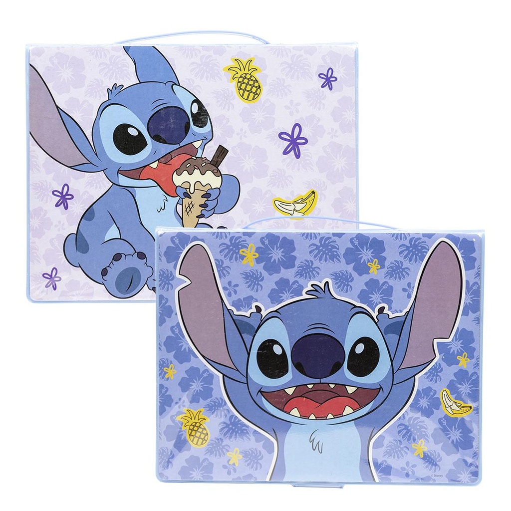 SET PAPELERIA STITCH COLOREABLE