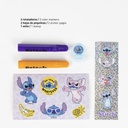 SET PAPELERIA STITCH COLOREABLE