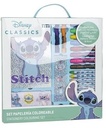 SET PAPELERIA STITCH COLOREABLE