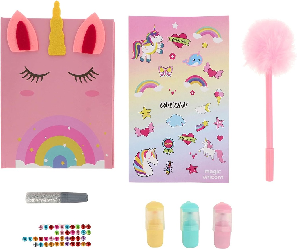 SET PAPELERIA UNICORNIO