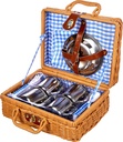 SET PICNIC VICHY CESTA MIMBRE