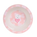 SET PLATOS Y CUBIERTOS LOVE