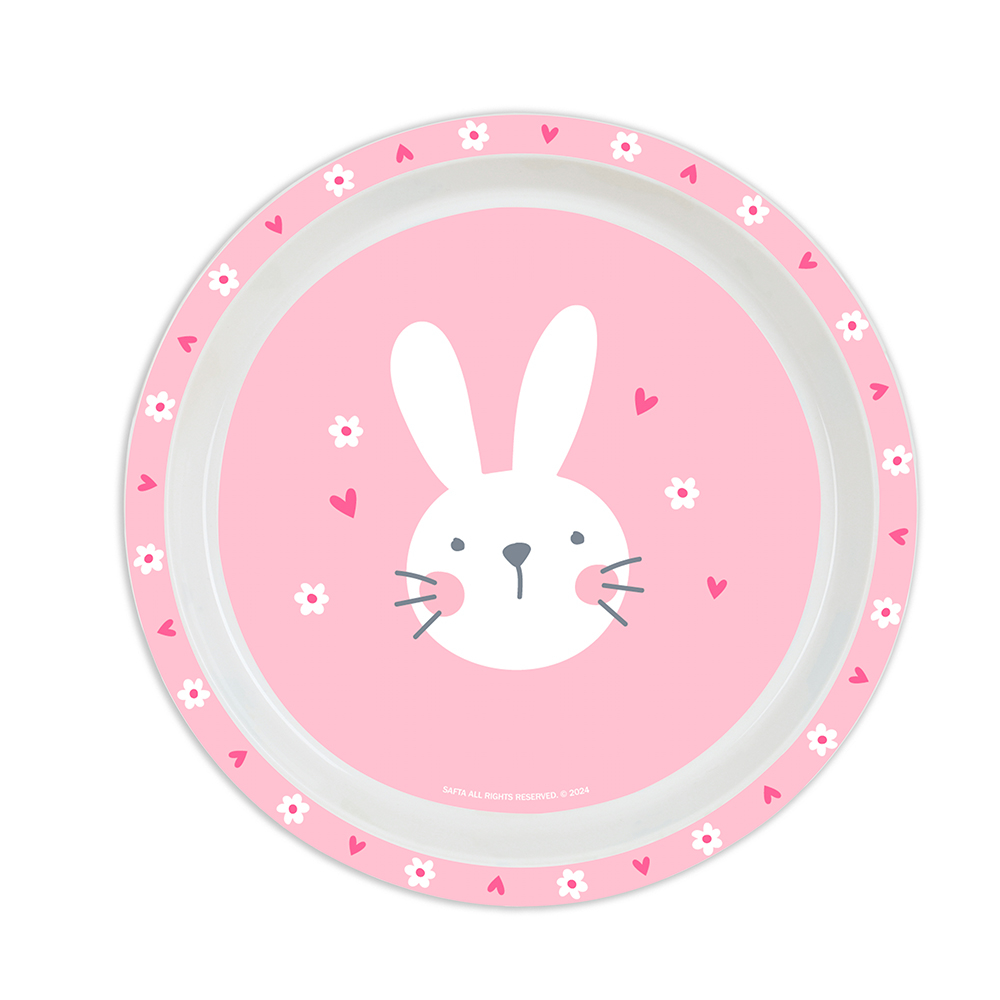 SET PLATOS,CUBIERTOS,VASO BUNNY