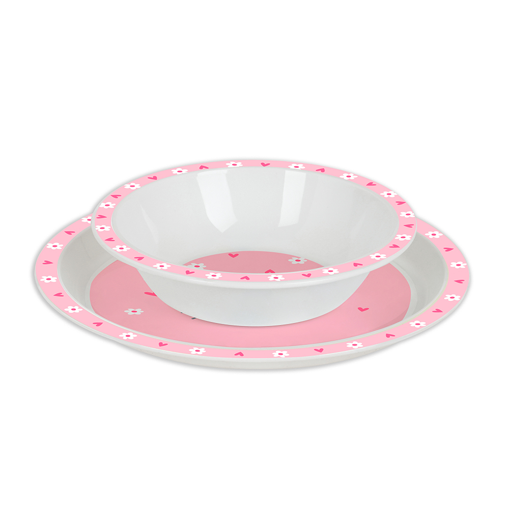 SET PLATOS,CUBIERTOS,VASO BUNNY