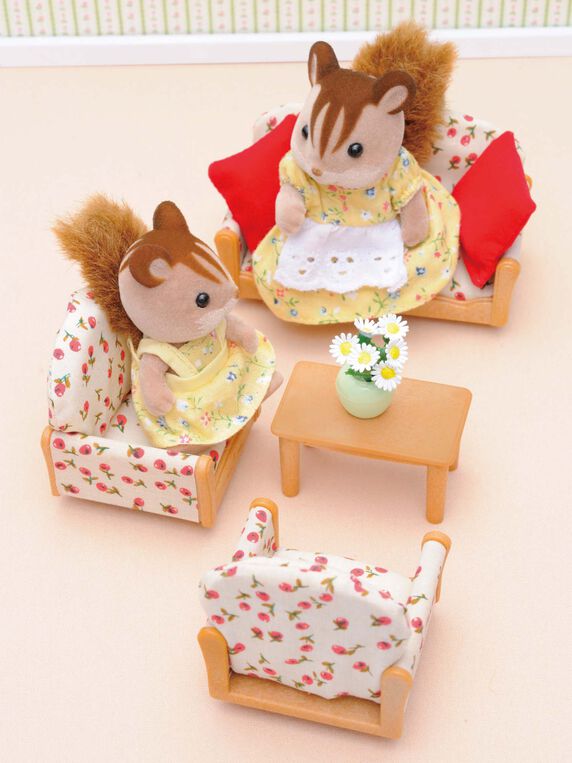 SET SOFA Y SILLONES SYLVANIAN