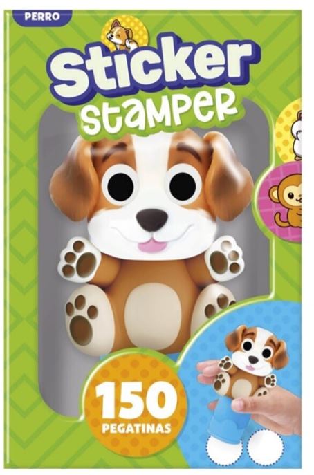 SET STICKER STAMPER-PERRO
