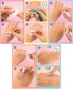SET TATUAJES PURPURINA YLVI