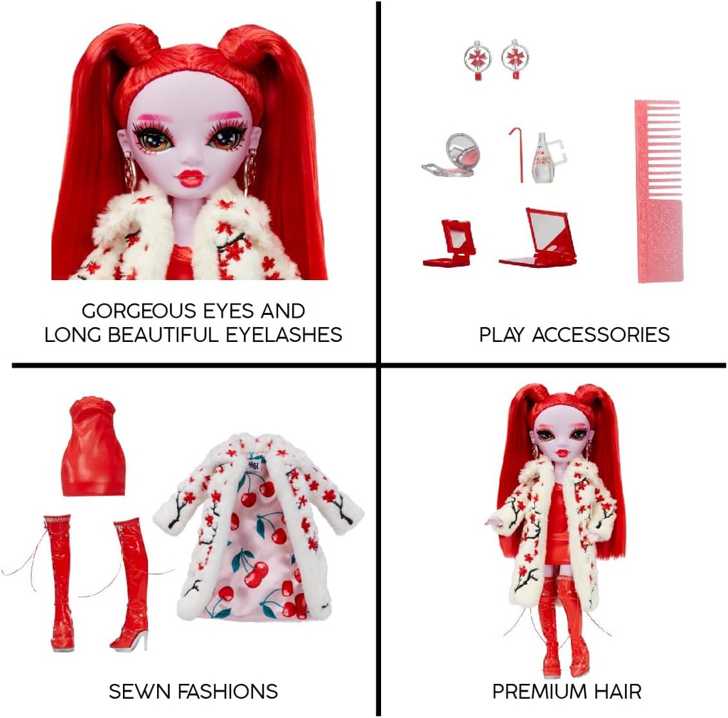 SHADOW HIGH FASHION D.RED