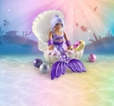 SIRENA CON CONCHA Y PERLA
