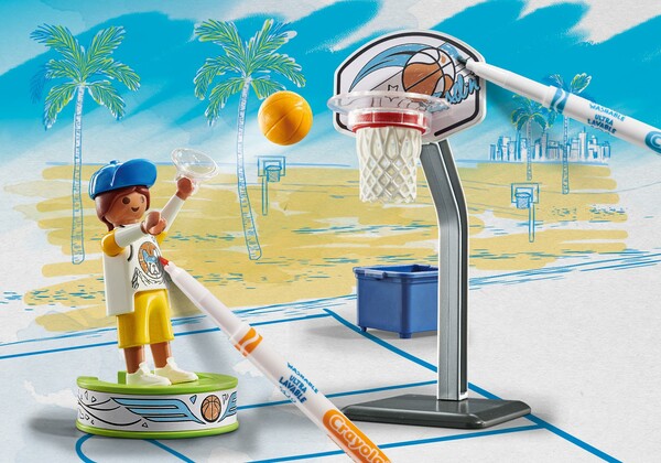 SKATER C/BALONCESTO