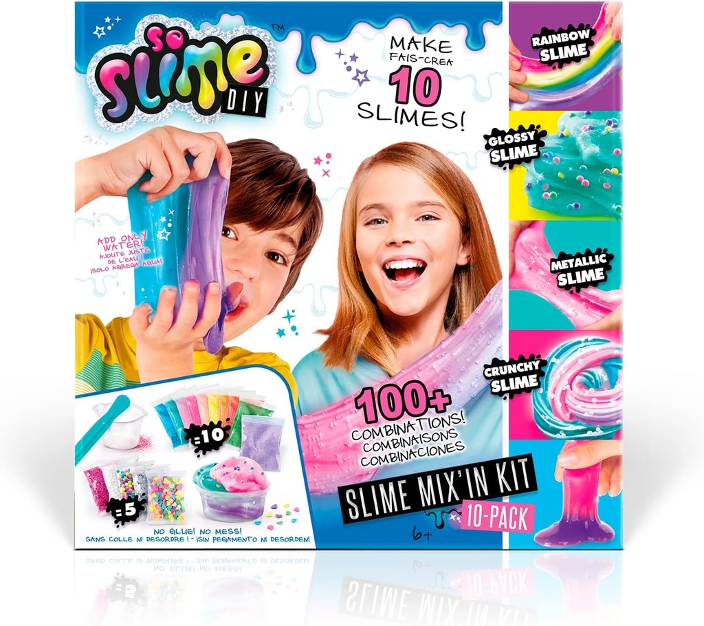 SLIME MIX IN KIT 10 PACK