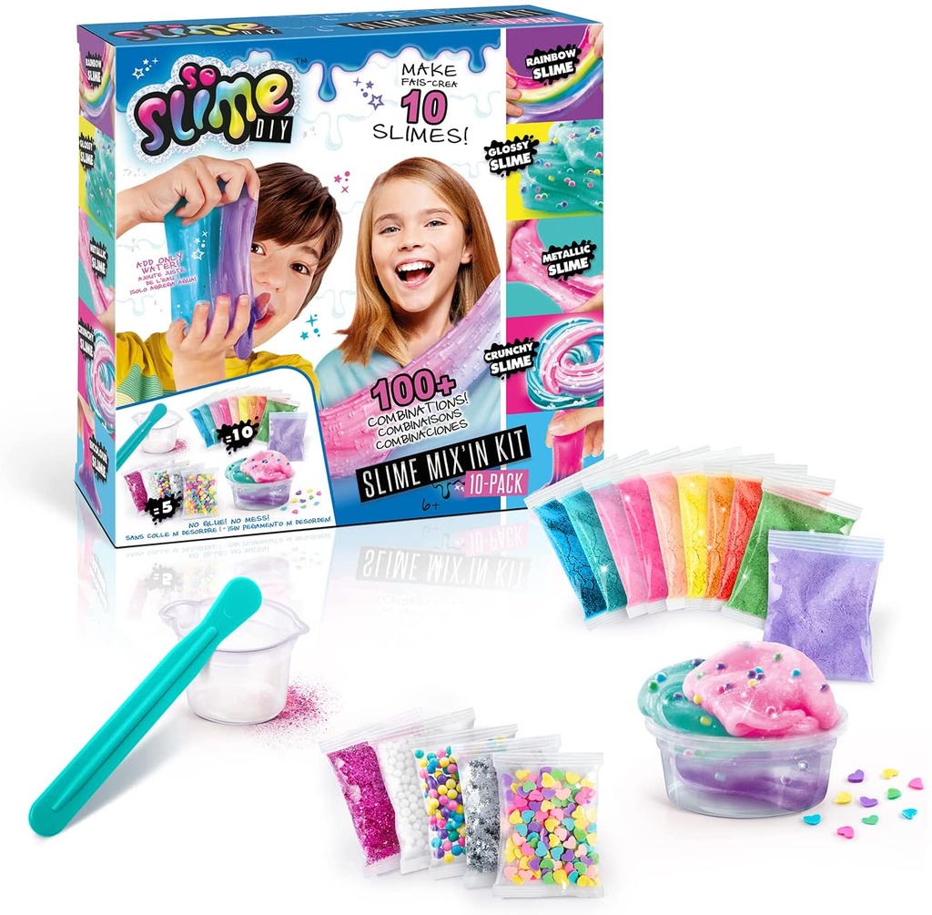 SLIME MIX IN KIT 10 PACK