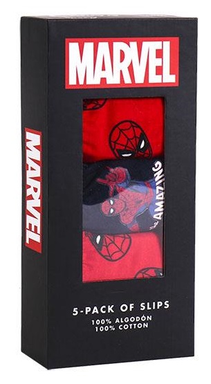 SLIPS SPIDERMAN (PACK 5) T.6/8