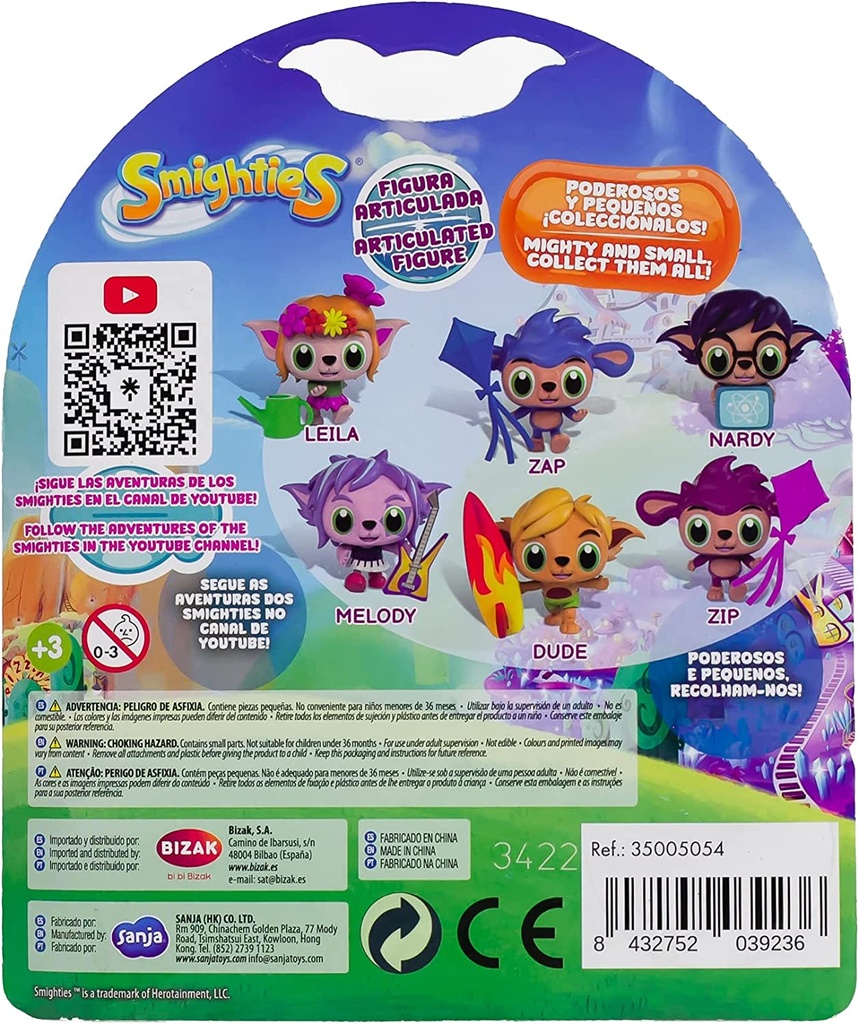 SMIGHTIES FIGURA C/ACCESORIO