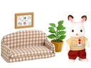 SOFA CONEJO CHOCOLATE SYLV.