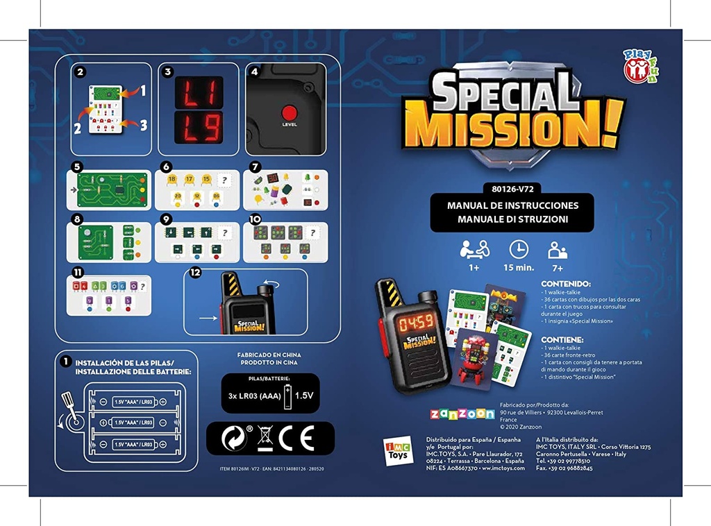 SPECIAL MISSION JUEGO