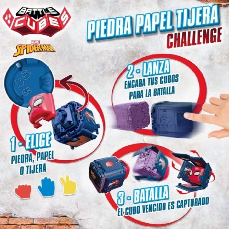SPIDERMAN BATTLE CUBES SET 2