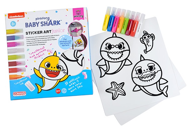 STICKER ART JR. BABY SHARK