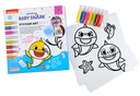 STICKER ART JR. BABY SHARK