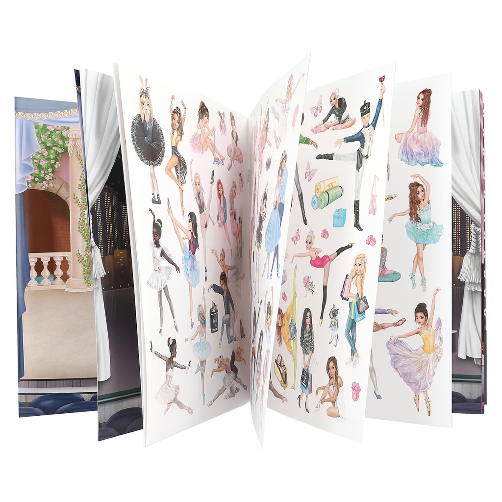 STICKERWORLD BALLET TOP MODEL