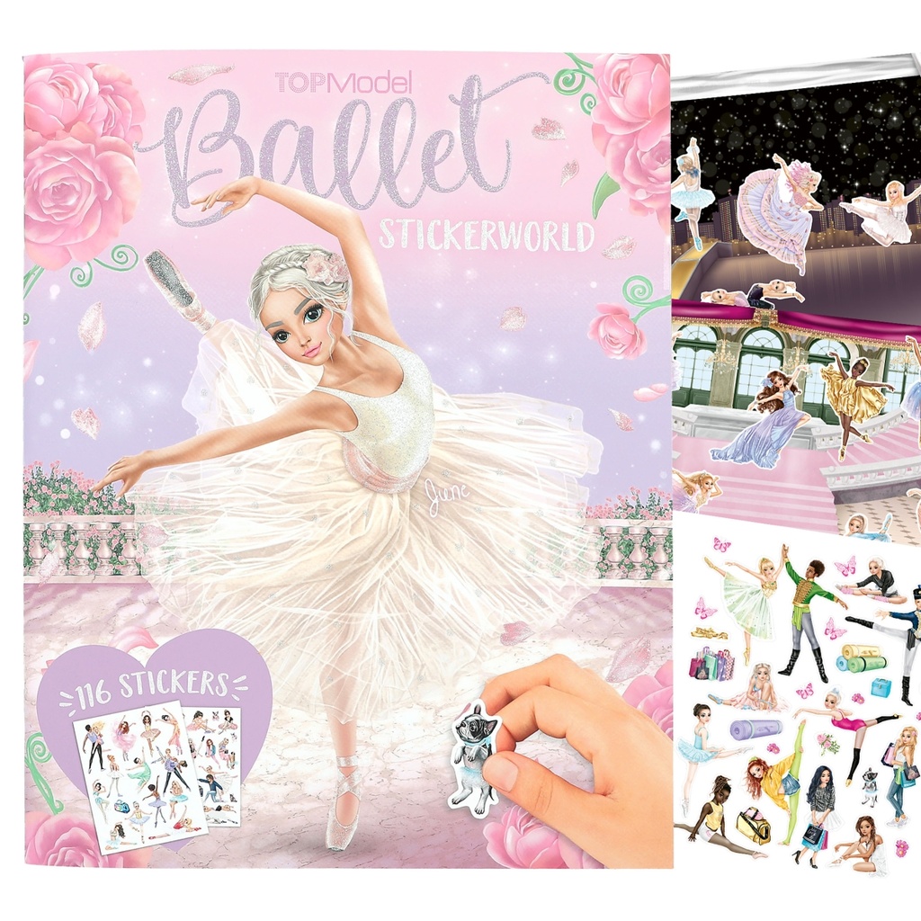 STICKERWORLD BALLET TOP MODEL