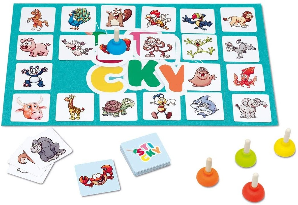 STICKY ENCUENTRA ANIMALES