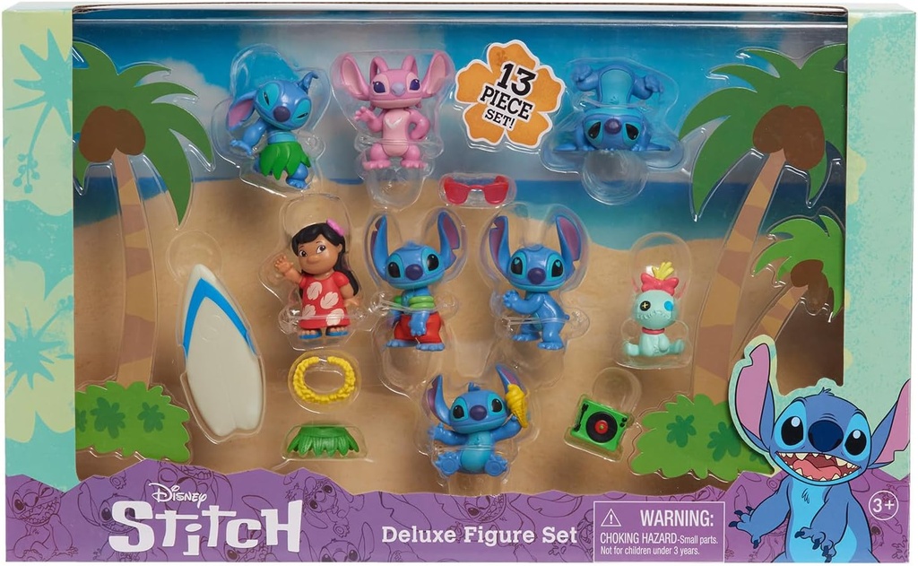 STITCH SET 13 FIGURAS+ACCES.