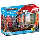 STUNTSHOW MOTO PARED FUEGO