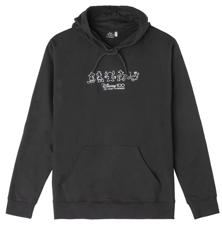 SUDADERA DISNEY 100A.NEGRA T.L