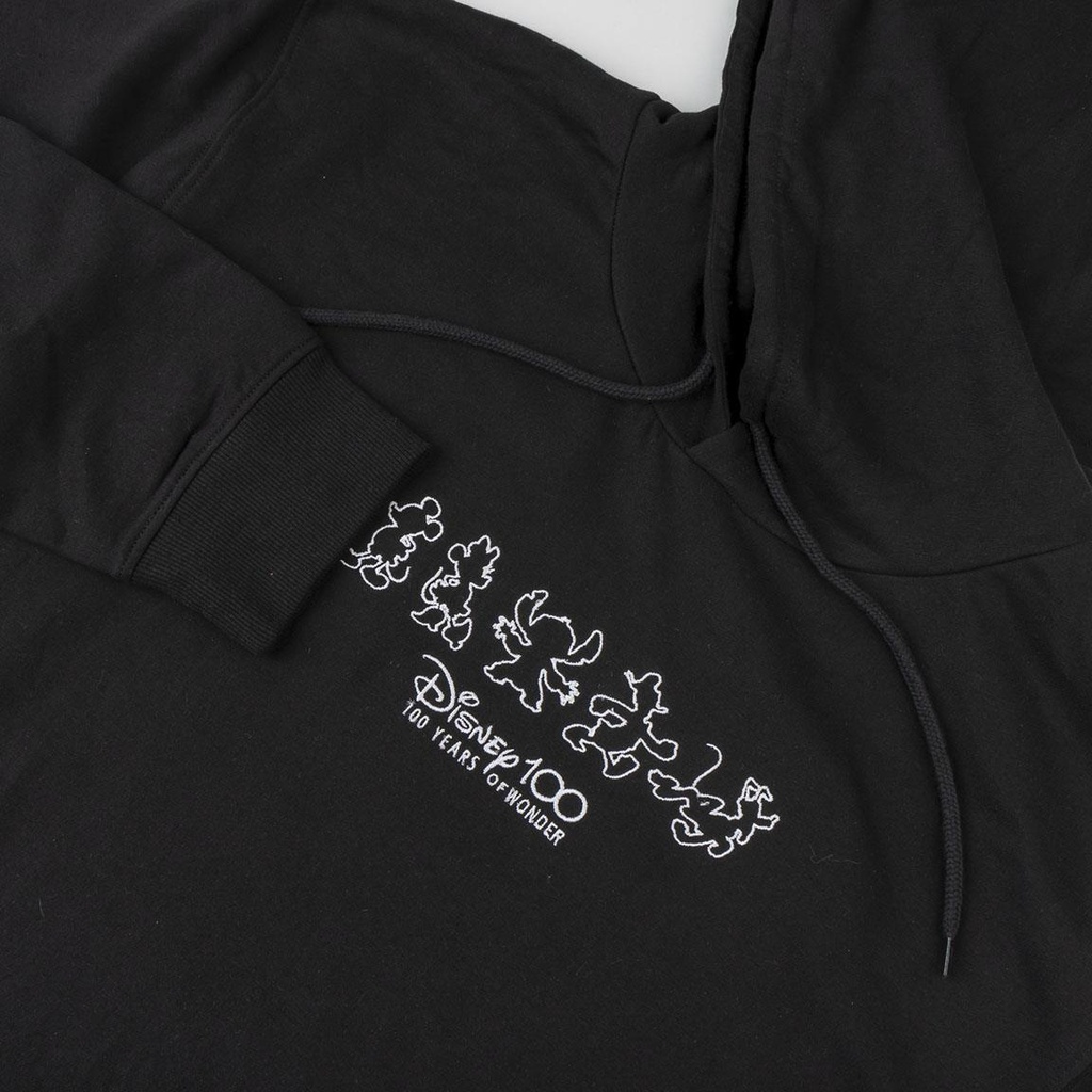 SUDADERA DISNEY 100A.NEGRA T.M