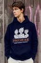 SUDADERA DRAGON BALL NAVY T.8