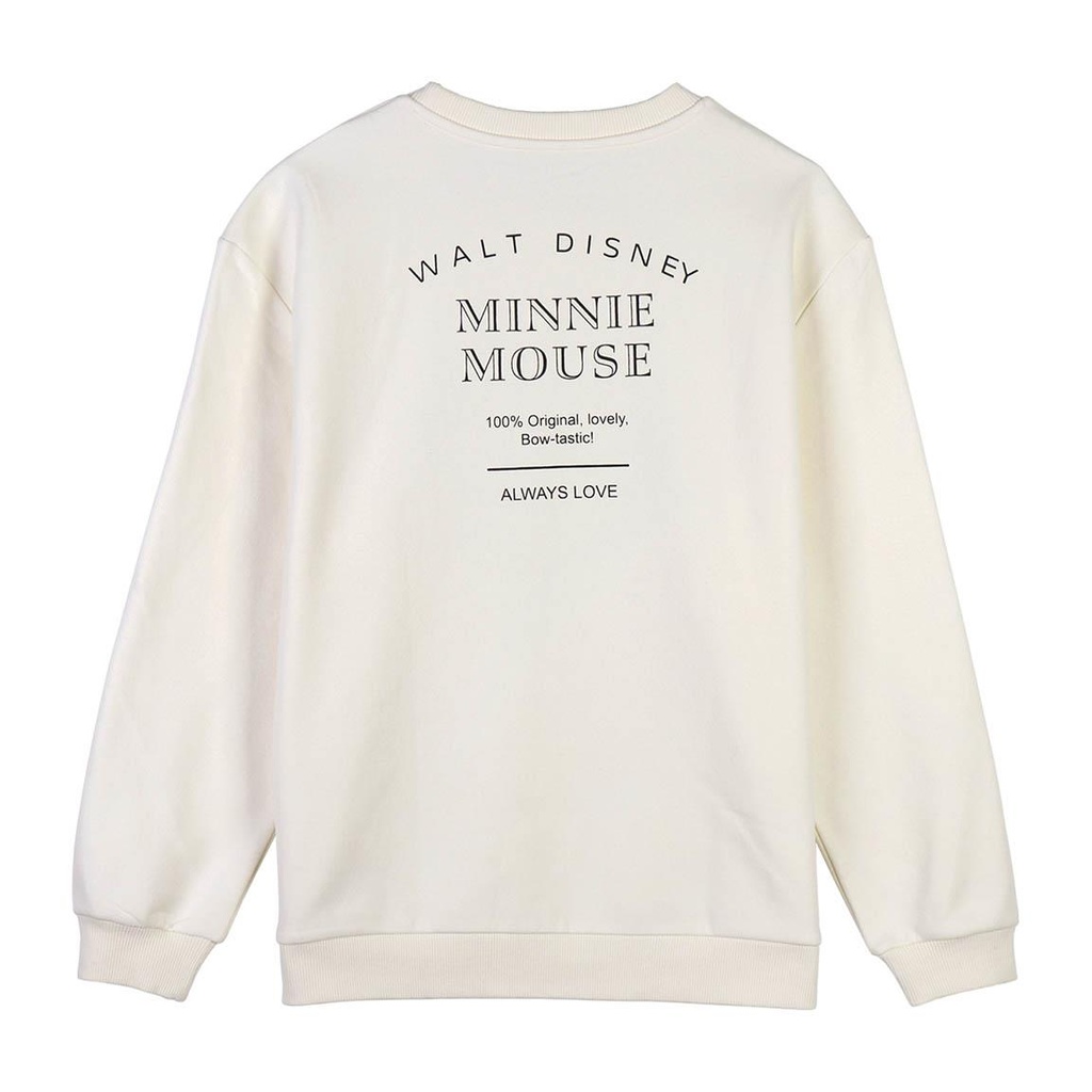 SUDADERA MINNIE BEIGE T.S