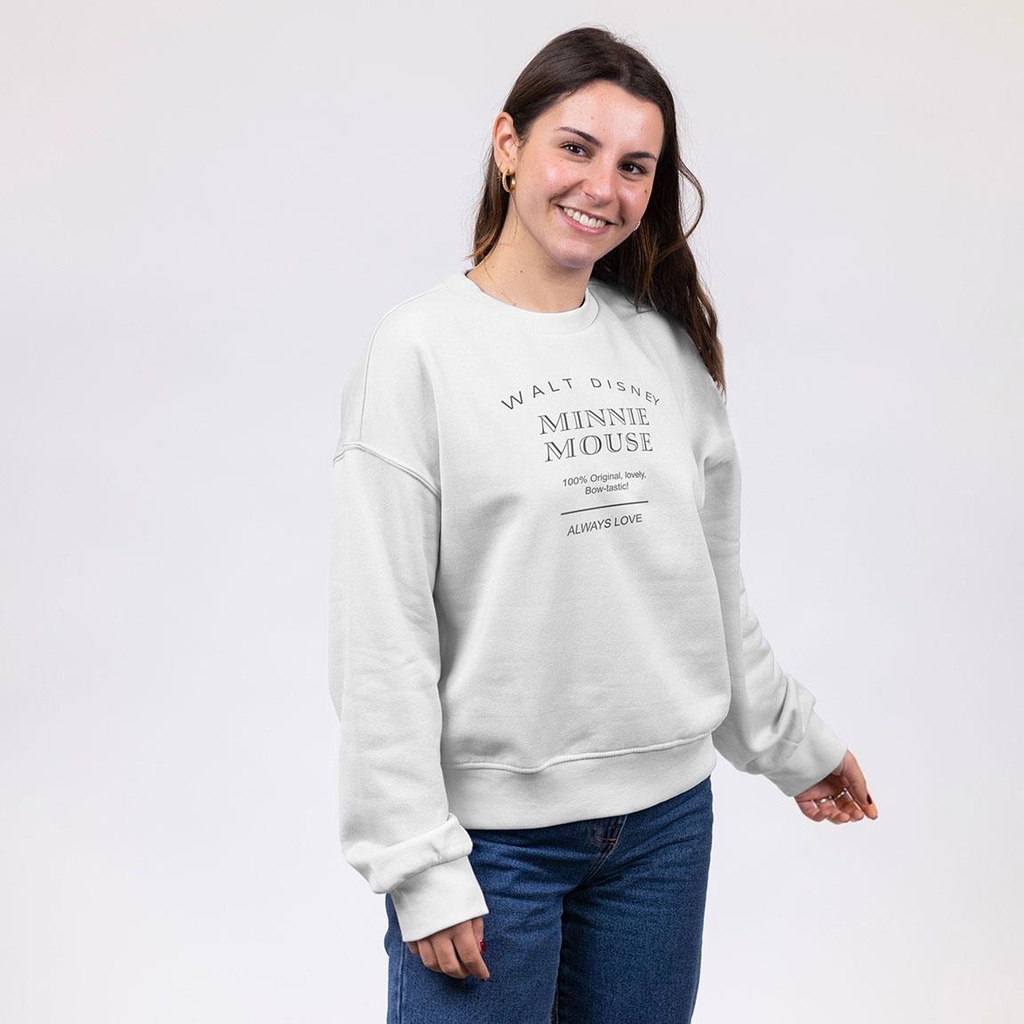 SUDADERA MINNIE BEIGE T.S