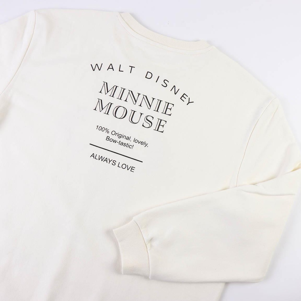 SUDADERA MINNIE BEIGE T.S
