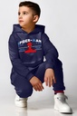 SUDADERA SPIDERMAN AZUL T.3