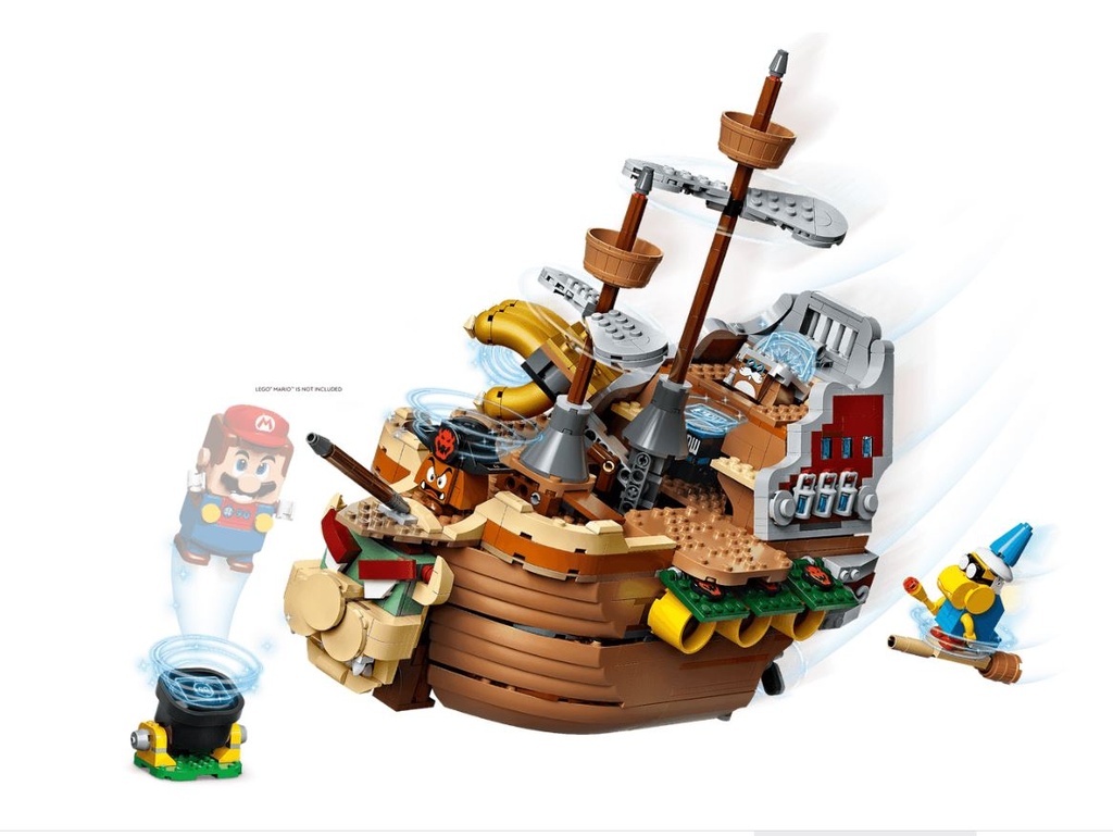 SUPER MARIO AERONAVE BOWSER