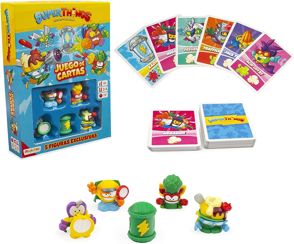 SUPERZINGS JUEGO DE CARTAS