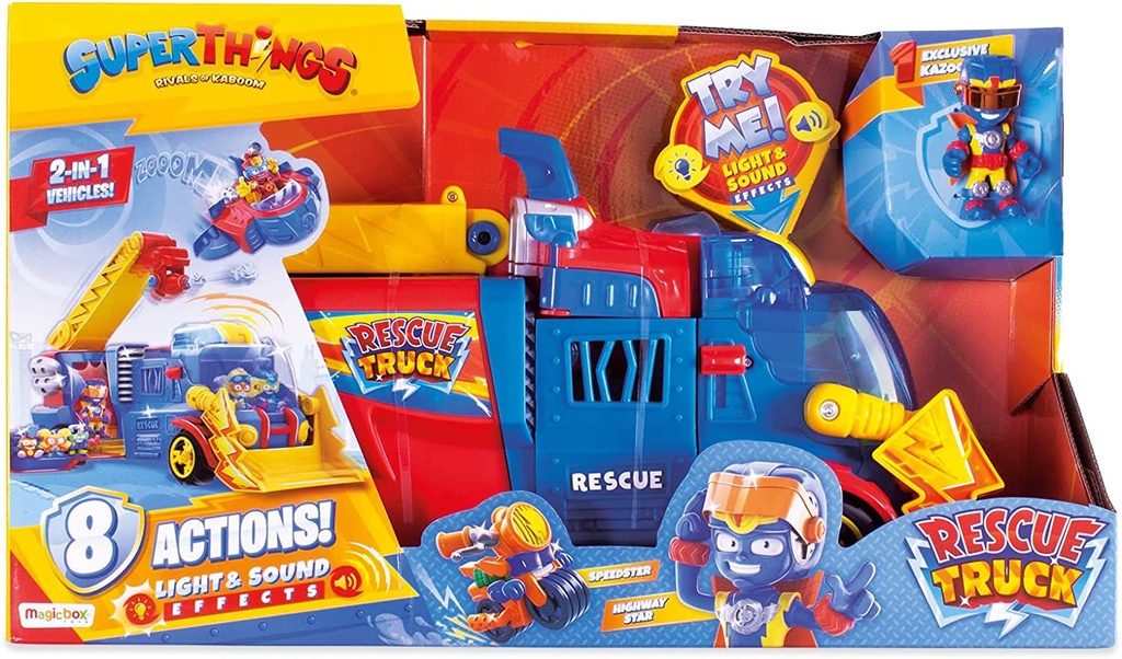 SUPERZINGS-RESCUE TRUCK