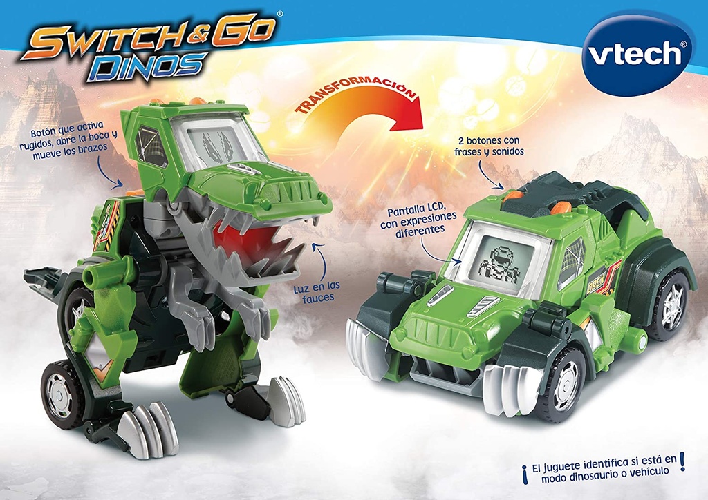 SWITCH & GO DINO BARRO TODOT.