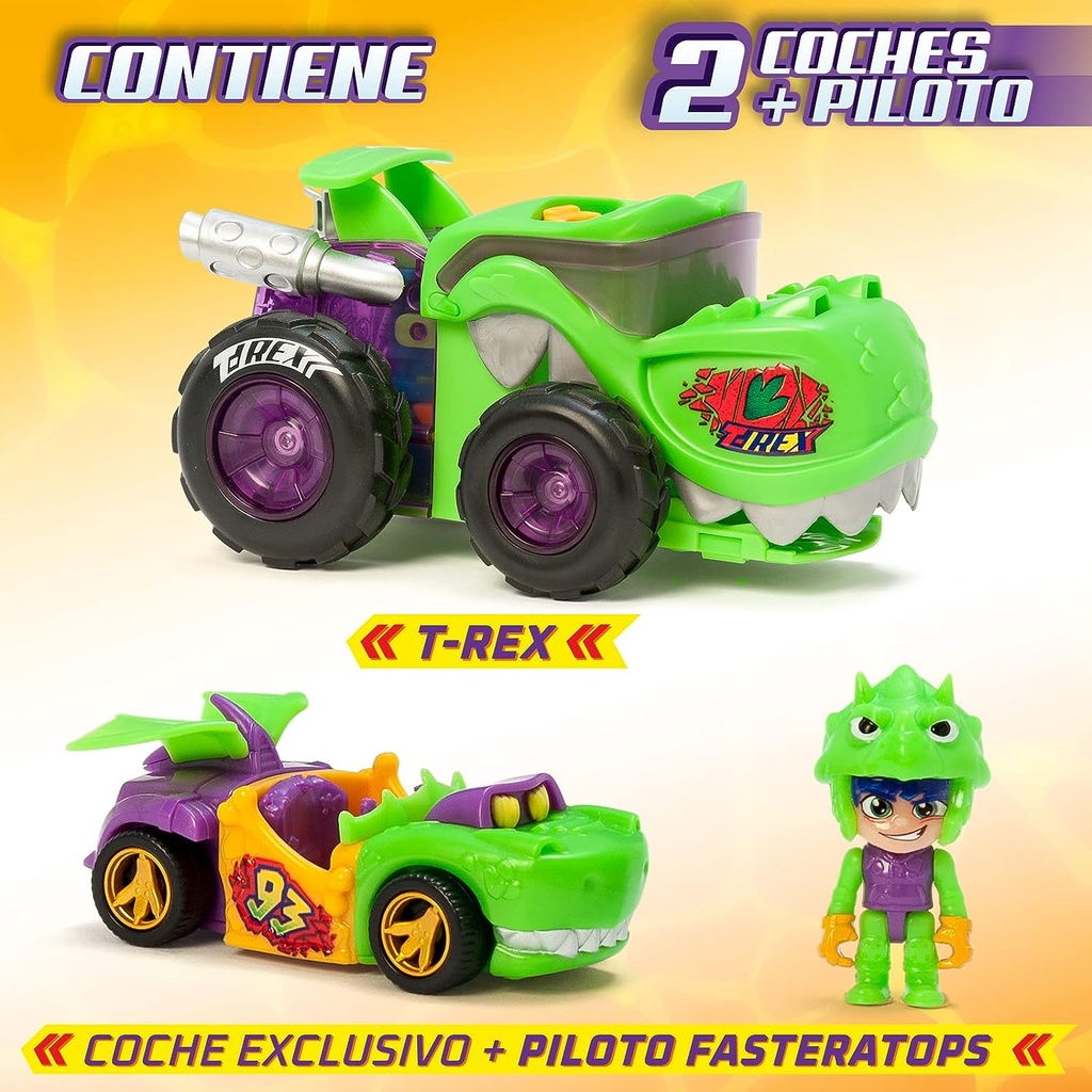 T-RACERS S MEGA WHEELS T-REX