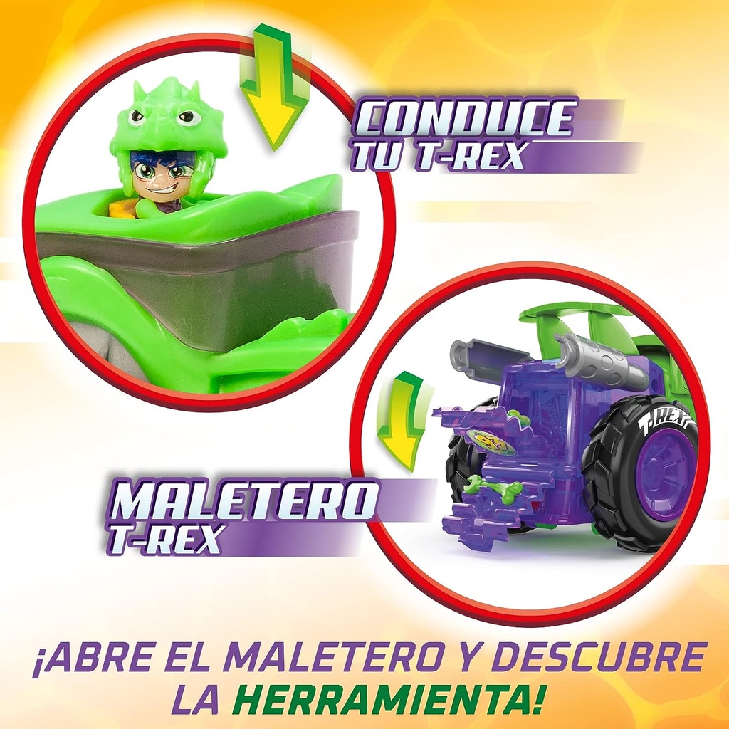 T-RACERS S MEGA WHEELS T-REX