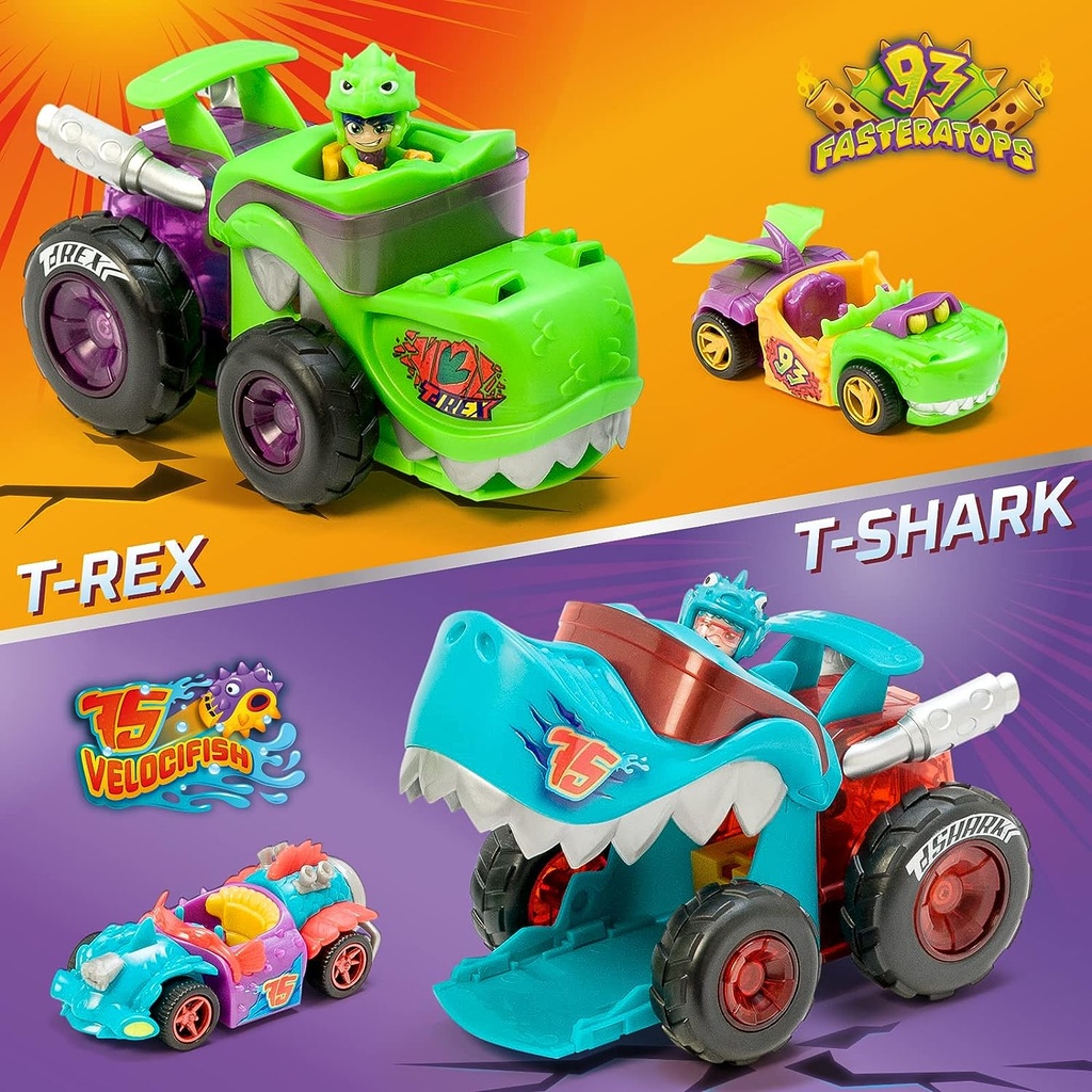 T-RACERS S MEGA WHEELS T-REX