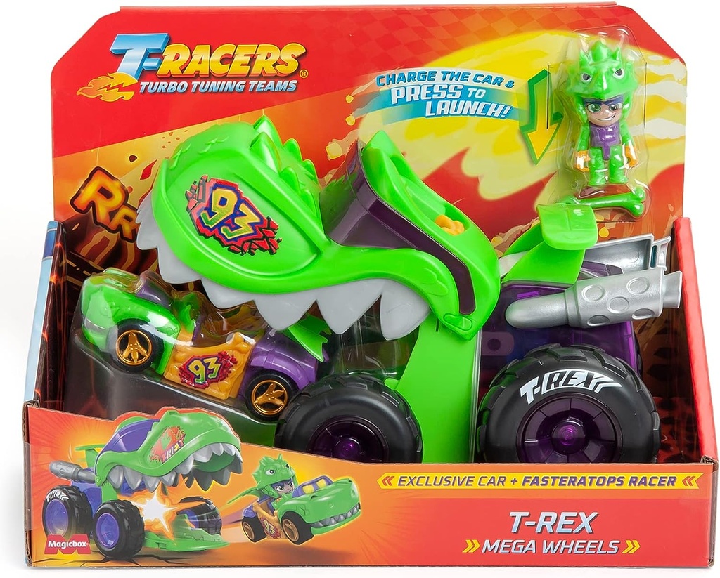 T-RACERS S MEGA WHEELS T-REX