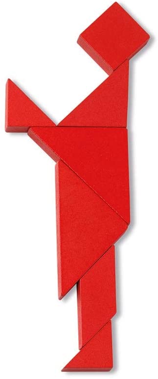 TANGRAM MADERA 4 JUGADORES