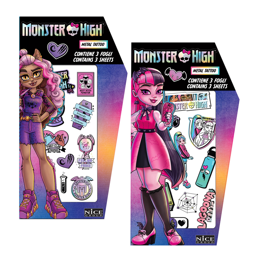 TATOO METAL MONSTER HIGH