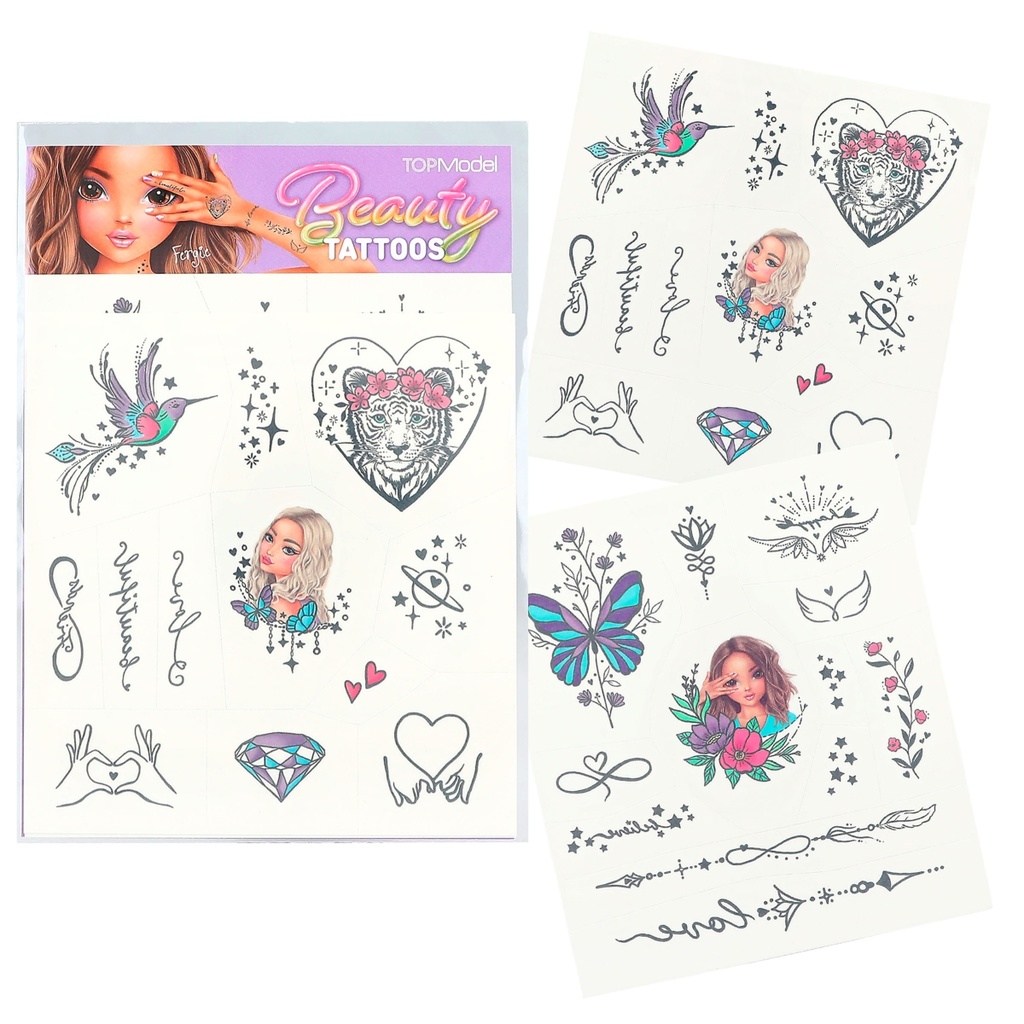 TATUAJES BEAUTY & ME TOP MODEL