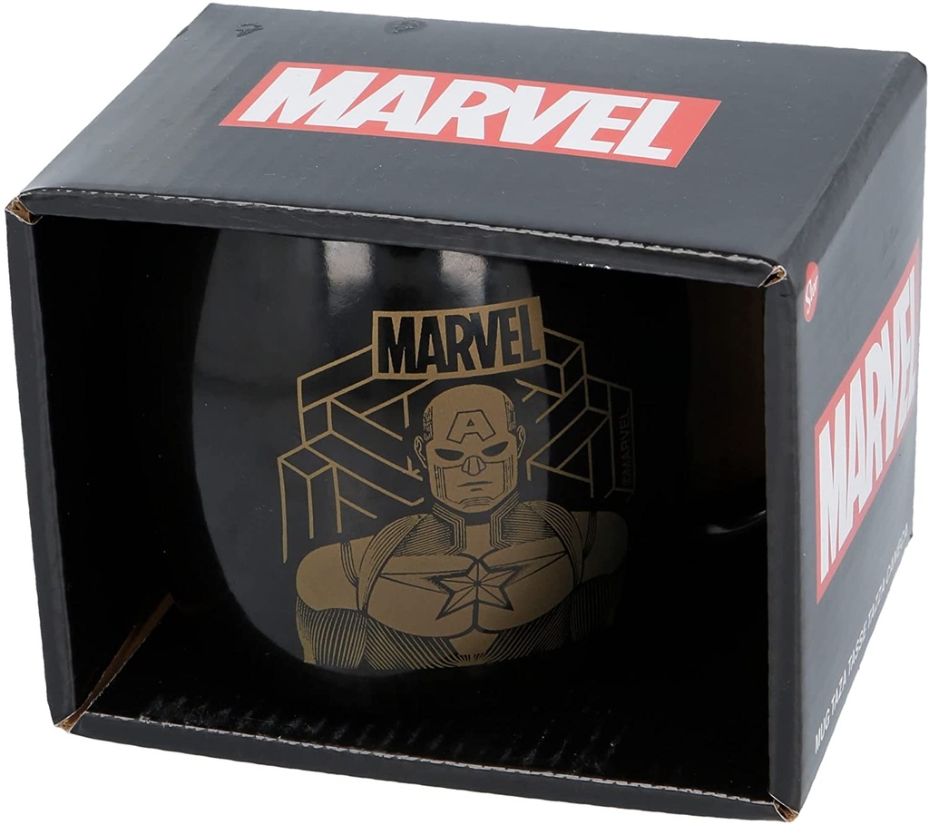 TAZA CAPITAN AMERICA GLOBE 380